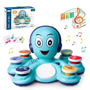 Dụng cụ âm nhạc bạch tuộc trẻ em trẻ em tài liệu giáo dục sớm Đồ chơi giáo dục mầm non hoạt động giáo dục đồ chơi học tập mới