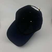 Vente en gros de casquette de baseball personnalisée de couleur unie pour femmes casquette de baseball d'extérieur de couleur unie casquette de baseball avec logo en métal personnalisé