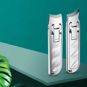 Sıcak satış çok fonksiyonlu katlanabilir Ultra ince taşınabilir tırnak makası ile sıçrama geçirmez tasarım - Product Image 5