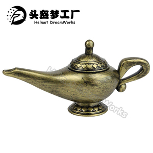 Lampe magique d'aladdin avec lèvres ouvertes, accessoires d'halloween, thème <span class=keywords><strong>mal</strong></span>éfique, noir, Souvenir, nouveauté - Product Image 2