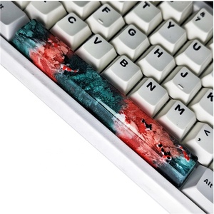 Tùy Chỉnh Nhự<span class=keywords><strong>a</strong></span> Mờ Cá Koi Keycap 6.25U Chàng Trai Tự Làm Món Quà Cherry MX Chuyển Đổi Spacebar Nút <span class=keywords><strong>B</strong></span>àn Phím Cơ Khí - Product Image 1