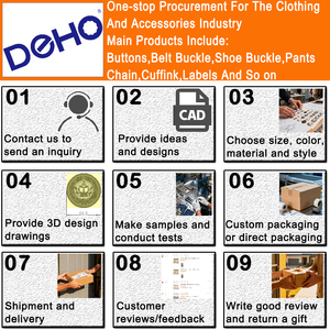 Oeko-Tex tiêu chuẩn 100 Nhà máy tùy chỉnh hợp kim đồng thau kim loại cổ logo đồng may nút áo vàng vải Snap Shank nút - Product Image 4