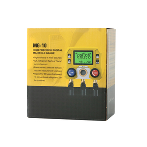 Outils de test numériques pour collecteur de pression MG-10C, Ensemble de manomètres numériques pour collecteur de pression de réfrigérant HVAC AC MG-10C, Manomètre numérique pour collecteur de pression MG-10C - Product Image 4