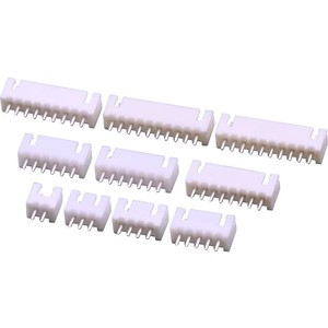 Conector de Cabezal Vertical Ph2.0 Xh2.54 de Una Sola Fila, Inserción Recta, 2p 3p con Terminales Enrollados - Product Image 1