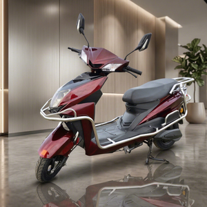 NK E-Bikes Ninja Mini Electric Scooter By Engtian Electric Bike Public Limited 40-50 Km Range Anti Theft Alarm <b>USB</b> Red - Product Image 1