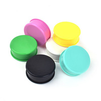 Broyeur à herbes manuel en plastique à 3 couches, moulin à tabac coloré, broyeur d'herbes sèches, accessoires pour fumeurs, emballage en boîte de présentation