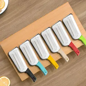 New Arrival Stainless Steel Multifunctional Kitchen Double-edged Wire Planer Vegetable Slicer Sugarcane Peeling Knife