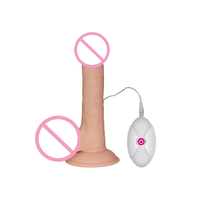 Juguete Sexual Realista, 100% Ultra Suave, 10 Funciones, Eléctrico, Automático, Impermeable, Pene Artificial Grande
