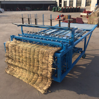 Machine à tresser les pailles de bulrush, machine à coudre les balais en paille, machine à tricoter les tapis en paille de roseau