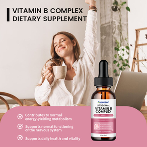 Gotas Líquidas de Complejo Vitamínico <span class=keywords><strong>B</strong></span> Ausreson OEM, Apoyan la Salud Diaria y la Vitalidad, Aceleran el Metabolismo - Product Image 2