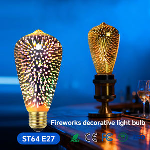 Venda por Atacado de Fábrica Lâmpada de Filamento de Led Fogo de Artifício Lâmpada Decorativa - Product Image 1