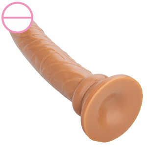 Реалистичный фаллоимитатор из ПВХ для стимуляции точки G, мягкий силиконовый дилдо с присоской, очень большой, для женского удовольствия - Product Image 4
