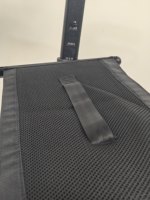 Déambulateur pliant portable en fibre de carbone avec siège, 5,5 kg, autoportant, compact, pour le voyage