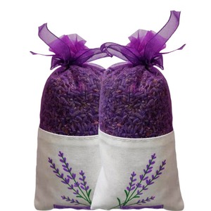 Saquitos de Lavanda con Fragancia Sutil y Sombras Discretas, Flores Secas Hechas a Mano, Desodorante para Armario, Fragancia para Coche, Repelente de Mosquitos - Product Image 3