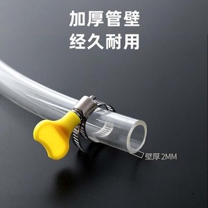 Manual Oil <b>Pump</b> <b>Siphon</b> Tube With Flexible Hose For Car Oil Change And Household Use White Headed Extraction Pipe - Product Image 4