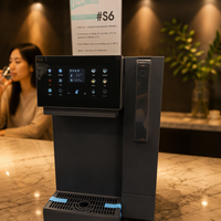 Distributeur d'eau automatique Olansi avec refroidissement par compression, UV, eau chaude et froide, purificateur pour usage domestique et hôtelier