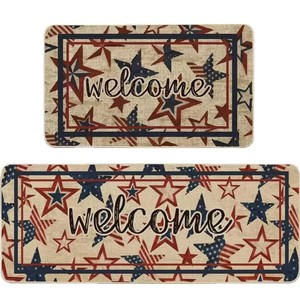 <span class=keywords><strong>Tapis</strong></span> de cuisine personnalisé USA 1776 2026 Semiquincentenaire, antidérapant, robuste et absorbant pour sol de cuisine - Product Image 2