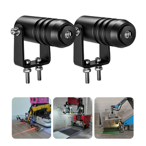 Lámpara de Advertencia de Seguridad para Montacargas AMR, IP68, Rojo, Verde, Azul, 10-30V, Pequeña, Guiada por Láser, AGV - Product Image 1