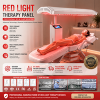 Equipo de Belleza para Spa Médico, Panel de Terapia de Luz Roja, Panel de Terapia de Luz LED de Cuerpo Completo, Máquina de Luz PDT de 300mW/cm