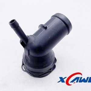 Conector de Manguera de Refrigerante para Motor VW 3C0122291, Conector de Tubería de Agua de Plástico para Reparación de Automóviles, Pieza de Repuesto - Product Image 3