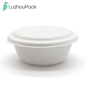 LuzhouPack Amostras Grátis Biodegradável <span class=keywords><strong>Pet</strong></span> Bowls Compostable Cat Dog Food Water Feed Bagaço para Camping - Product Image 2