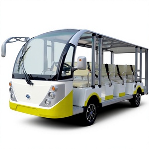 Autobús Eléctrico de Lujo para 14 Pasajeros, 5000W, para Parques y Lugares Turísticos, Modelo 4-23, Fabricado en China - Product Image 2