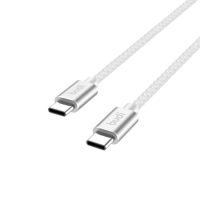 Câble de charge rapide en nylon tressé 60W, type C vers type C, 2m 3m extra long, durable, avec coque en alliage d'aluminium et cœur en cuivre pur, synchronisation rapide des données
