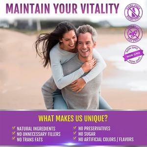 Complément de resvératrol de haute qualité favorisant la santé cardiaque, la circulation sanguine et l'apport en oxygène pour adultes – Capsules de resvératrol - Product Image 2