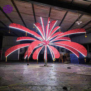 Radiant IP65 Waterproof <b>LED</b> Firework <b>Tree</b> <b>Lights</b> for Landscape Outdoor Festival Celebration Decorations with Customizable Colors - Product Image 1