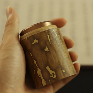 Boîte à thé en bambou Baoming, tube hermétique, mini boîte de rangement pour voyage, qualité alimentaire - Product Image 4