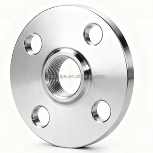 SS ren mặt bích, đánh bóng bề mặt, NPT chủ đề, cho ngành công nghiệp thực phẩm, thép không gỉ uốn cong, mặt bích trượt trên 304 - Product Image 5