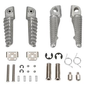 Reposapiés delanteros y traseros XINMATUO para <span class=keywords><strong>Kawasaki</strong></span> <span class=keywords><strong>ZX10R</strong></span> 2004-2012 2005 2006 <span class=keywords><strong>2007</strong></span> 2008 2009 2010 2011 - Product Image 1