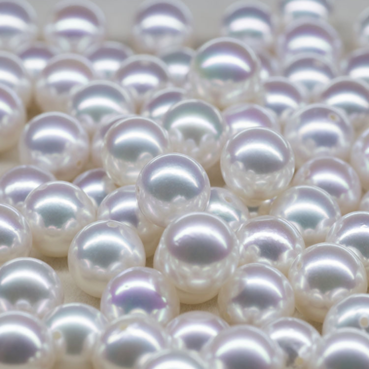 2-12mm full perfectly round half no hole wholesale real fresh water natural freshwater cultured loose pearls