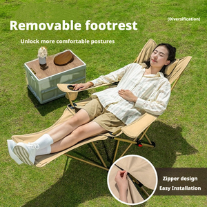 Sedia da Campeggio Pieghevole Portatile Reclinabile Regolabile per Esterni, <span class=keywords><strong>Set</strong></span> Sedia Luna da Campeggio, Vendita all'Ingrosso - Product Image 2