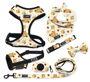 HUASONG犬の鎖調節可能な犬のハーネスかわいいデザイン胸の襟ハロウィーンペット用品 - Product Image 5