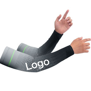 カスタムプリント日焼け止めスリーブ通気性スポーツサッカーユースアームスリーブ - Product Image 1