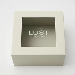 Custom Magnetic Coated Paper Box with <b>Window</b> Gold <b>Foil</b> Stamping Sponge Lining for Eyelash Custom Logo Printed Folders - Product Image 4