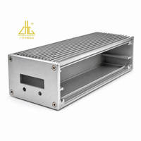 Boîtier en aluminium pour contrôleur industriel, usinage CNC, extrusion, boîtier de commande personnalisé, anodisé, fabrication OEM