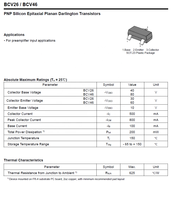 Transistor bipolaire Darlington PNP BCV26 SOT-23 à montage en surface 500mA 200mW Composant de commutation 100% Original et Traceable Code de lot