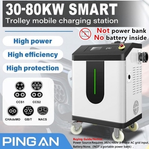 ที่ชาร์จ EV พร้อม OCPP2.0สำหรับ60kw รถยนต์ยานพาหนะเชิงพาณิชย์แบบพกพา gbt DC EV - Product Image 4