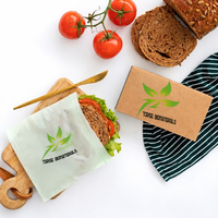 Sacs refermables biodégradables en PLA, PBAT et amidon de maïs pour l'emballage alimentaire