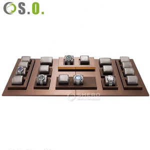 High-End Watch Display Stand New Model Watch Showcase Counter Display Tray <b>Live</b> <b>Streaming</b> Jewelry Container Gift Boxes Packaging - Product Image 3