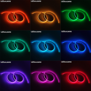 Bande <span class=keywords><strong>LED</strong></span> COB <span class=keywords><strong>multicolore</strong></span> RGB 5M 840leds 10MM Cuivre découpable Bandes lumineuses intelligentes IP68 Étanche WiFi Télécommande Application CE RoHS 3 ans - Product Image 3