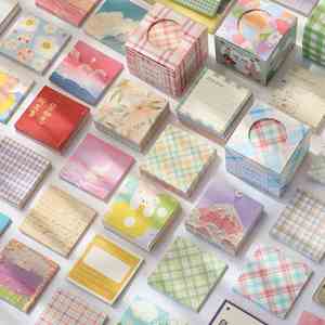 กระดาษโน้ตแบบมีกาวในตัว ลายการ์ตูน ฉีกง่าย - Product Image 2