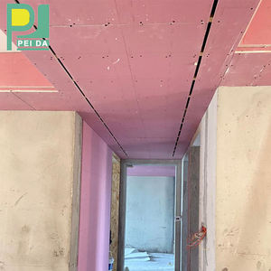 Panneau ignifuge intérieur moderne de plafond de gypse pour l'<span class=keywords><strong>isolation</strong></span> <span class=keywords><strong>phonique</strong></span> d'hôtel - Product Image 1