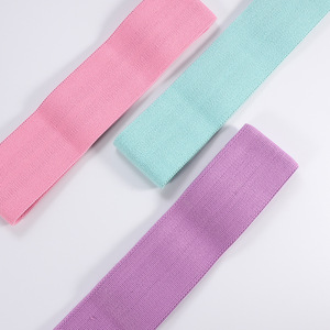 Bande de résistance Aoyuan Yoga 120 lbs, ensemble violet, rose, vert pour fitness, mise en forme du corps, entraînement des fessiers - Product Image 1