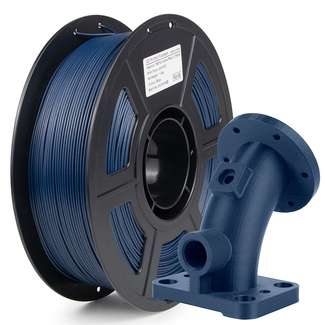 OEM/ODM Factory Wholesale ISANMATE PETG Filament Colorful Carbon Fiber 1.75mm Petg 3d Printing Filament 1kg Blue