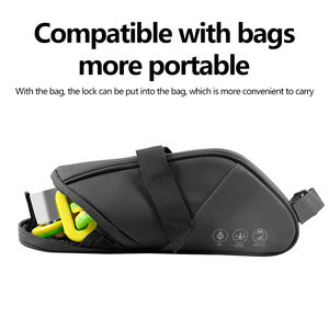 SENDE Bike Lock Chain Lock Alta protección 1000mm <span class=keywords><strong>Bicicleta</strong></span> Gimnasio Candados <span class=keywords><strong>Cadena</strong></span> para motocicleta - Product Image 5