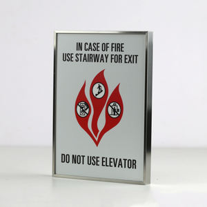 جودة عالية عاكس الألومنيوم تخصيص متعددة الألوان الزفاف علامات تحذير للمباني المحلات التجارية المستشفيات المدارس-المصنع - Product Image 1