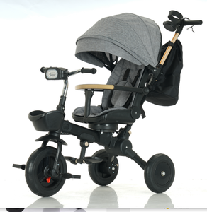 WQL - Tricycle multifonctionnel <span class=keywords><strong>pour</strong></span> enfants avec musique et éclairage, vélo bébé en métal de haute qualité - Product Image 4